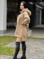 Bequemes Damen-VSB-Sweatshirt WELLA beige