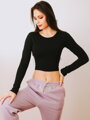 Croptop VSB AMI schwarz