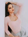 T-Shirt mit Ausschnitt HELA VS-DT1906 rosa