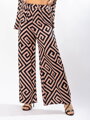 Damen Sommerhose VSB ADELE gold-schwarz