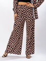 Damen Sommerhose VSB ADELE gold-schwarz