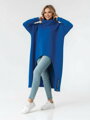 Damenponcho VSB_collection LONG blau