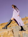Damenponcho VSB_collection LONG lila