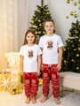 Vianočné VSB detské pyžamo s potlačou 