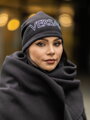 Damen VSB NELA Set Schal + Mütze schwarz
