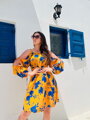 VERSABE Sommerkleid für Damen VS-SA 1908 Oversize mit Blumenmuster