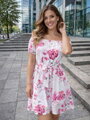 VERSABE Damen Sommerkleid VS-SA 1859 rosa Blume