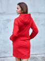 Sweatshirt Kleid / längeres Sweatshirt VSB-Sophii rot