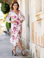 Geblümtes Sommerkleid für Damen