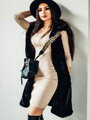 Damen-VSB-Kleid mit Ausschnitt HELA beige