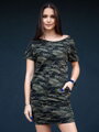 Damen-Sportkleid VSB ARMY KARA tarnfarbe 