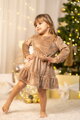 Mädchenkleid VSB VELVET GOLD