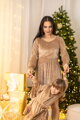 Kleid Mutter und Tochter VSB VELVET GOLD