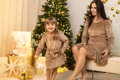 Kleid Mutter und Tochter VSB VELVET GOLD
