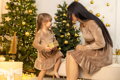 Kleid Mutter und Tochter VSB VELVET GOLD