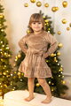 Mädchenkleid VSB VELVET GOLD
