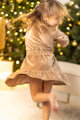 Mädchenkleid VSB VELVET GOLD