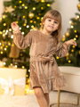 Mädchenkleid VSB VELVET GOLD