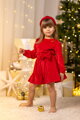 Detské VSB VELVET RED šaty 
