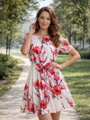 VERSABE Damen Sommerkleid VS-SA 1909 Mohnblume