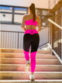 Damen-Sportset VSB SISSI neonrosa