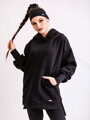 Damen OVERSIZE Trainingsanzug-Set VSB SIMPLE schwarz