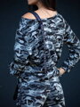 Trainingsanzug für Damen VSB -KATTY 02 ARMY grau