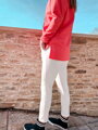 Damen Trainingsanzug VSB -LILI 01COLOR Creme + Lachs