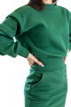 Damen-Sweatshirt VSB ELIZABETH grün