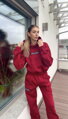 Damenset VSB RUBY weinrot