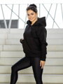 Damen Hoodie VSB SIDESKIN schwarz