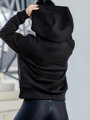 Damen Hoodie VSB SIDESKIN schwarz