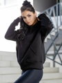 Damen Hoodie VSB SIDESKIN schwarz