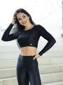 Damen Crop-Top VSB NEWSKIN schwarz