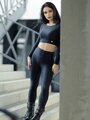 Damen Crop-Top VSB NEWSKIN schwarz