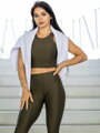 Damen Set VSB SIDESKIN weiß+grün 