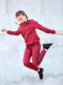 Damen Trainingsanzug VSB-ZARA 04 weinrot
