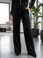 Bequeme Velours VSB NORA weite Jogginghose