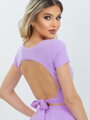 Croptop in der Farbe Lila VSB TALIA