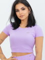 Croptop in der Farbe Lila VSB TALIA