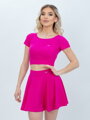 Rosa Damen-Crop-Top VSB TALIA