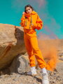 Stylische Jogginghose VSB WANESS orange
