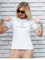 T-Shirt VSB PROSECCO PRINCESS weiß