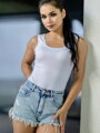 Damen Tanktop in Weiß