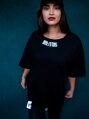 T-Shirt für Damen VSB DARK FUTURE schwarz