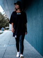 T-Shirt für Damen VSB DARK FUTURE schwarz
