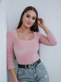 Dámske tričko VSB HELA VELUR v ružovej farbe