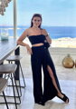 Damen Sommerhose VSB PALAZZO in Schwarz