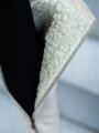 GRASSO KOT Hohe Stiefel aus echtem Leder, Creme