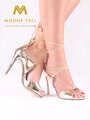 Frauen metallic Sandalen - 5006-37 - Gold